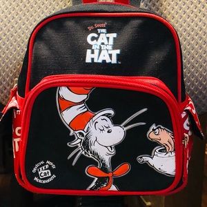Dr.Seuss Cat in the Hat mini bag-pack!!
